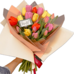 Ramo de 20 tulipanes
